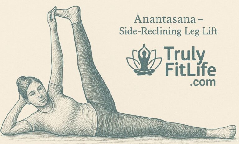Anantasana – Side-Reclining Leg Lift
