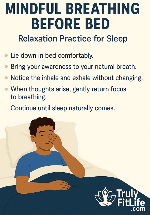 Mindful Breathing Before Bed – Relaxation Practice for Sleep