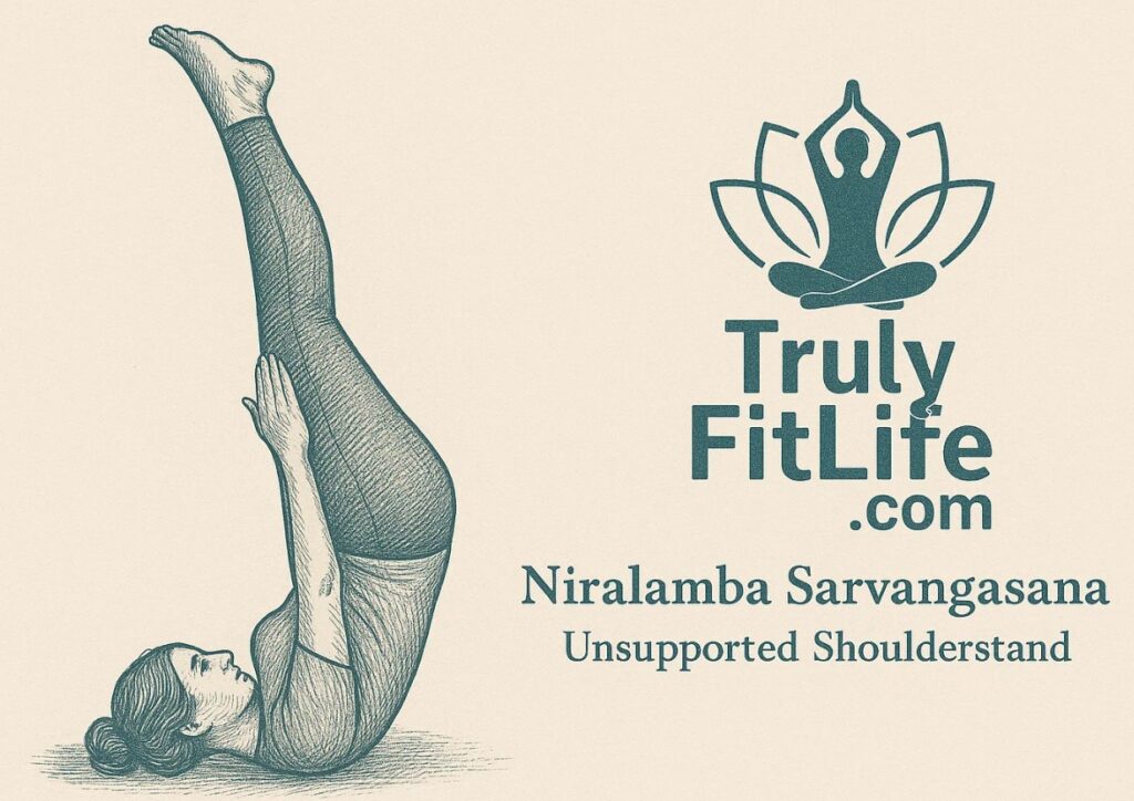 Niralamba Sarvangasana – Unsupported Shoulderstand Step by Step