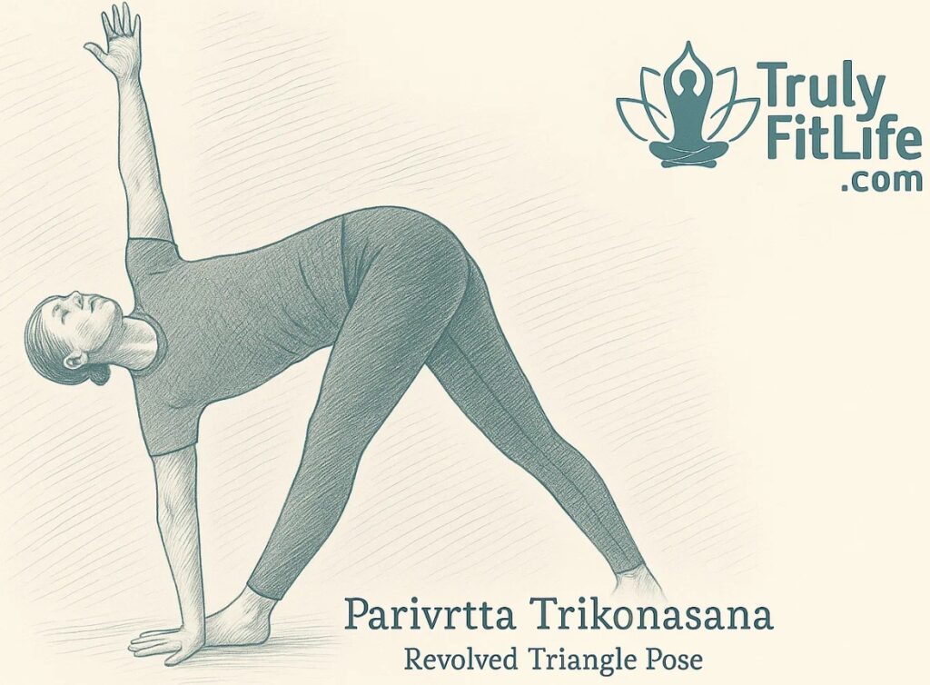 Parivrtta Trikonasana – Revolved Triangle Pose