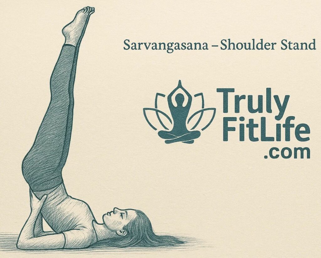 Sarvangasana – Shoulder Stand Pose