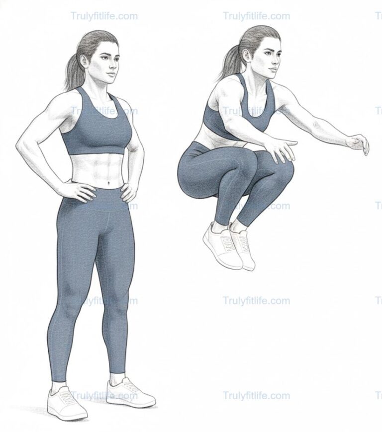 Jump Knee Tucks Exercise Step-by-Step