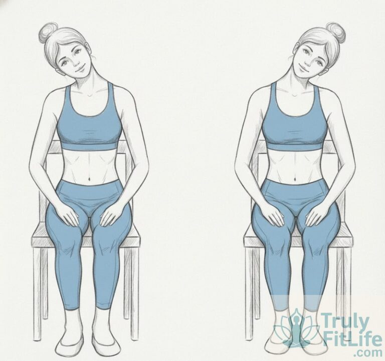 Chair neck rolls chair yoga for office workers and seniors