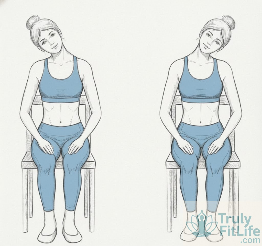 Chair neck rolls chair yoga for office workers and seniors